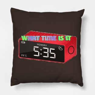 alarm clock Pillow