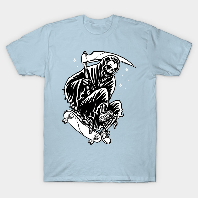 Disover Grim Skater - Skateboard - T-Shirt