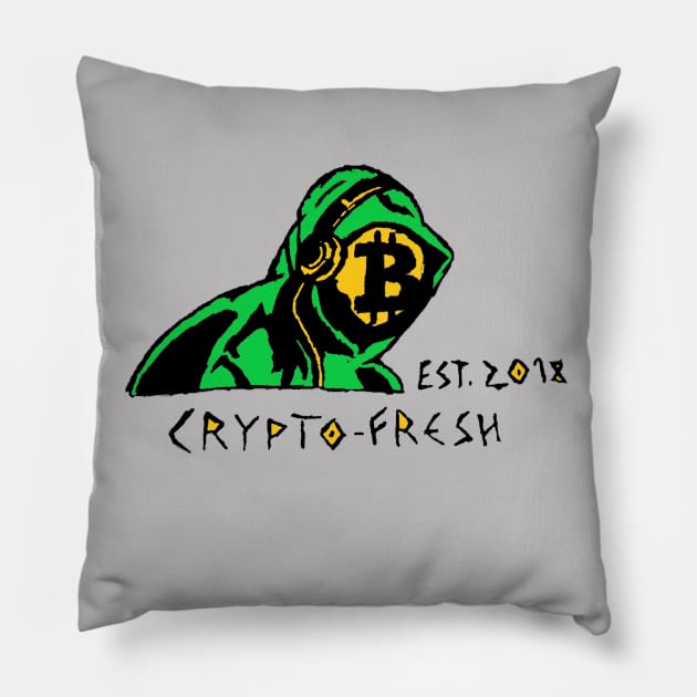 Bitcoin Fresh Pillow by FreshInCrypto