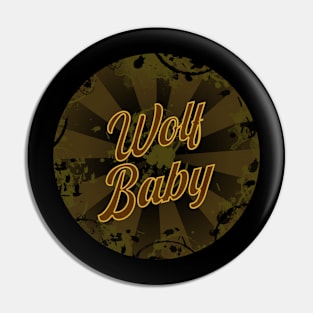 wolf baby Pin