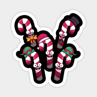 Cute Christmas Candy Cane’s Magnet