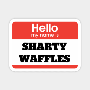 Sharty Waffles Magnet