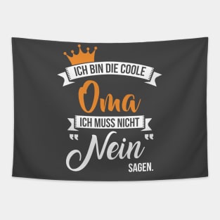 Ich bin die coole oma (2) Tapestry