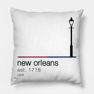 New Orleans Bourbon Street Light Pillow