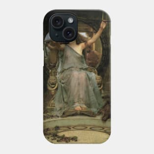 Circe Offering the Cup to Ulysses by John William Waterhouse Phone Case