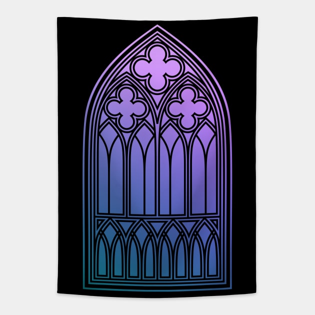 Gothic Arch Tapestry by RavenWake