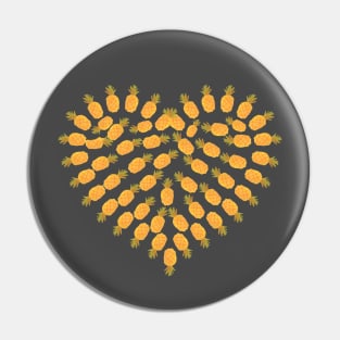 I love pineapple Pin