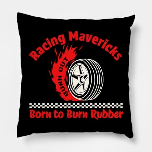 Racing mavericks Pillow