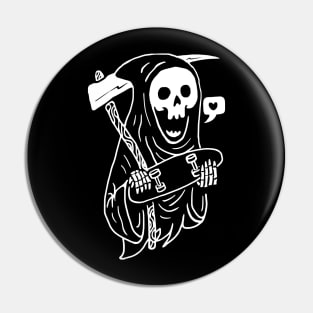 Grim Skater Pin