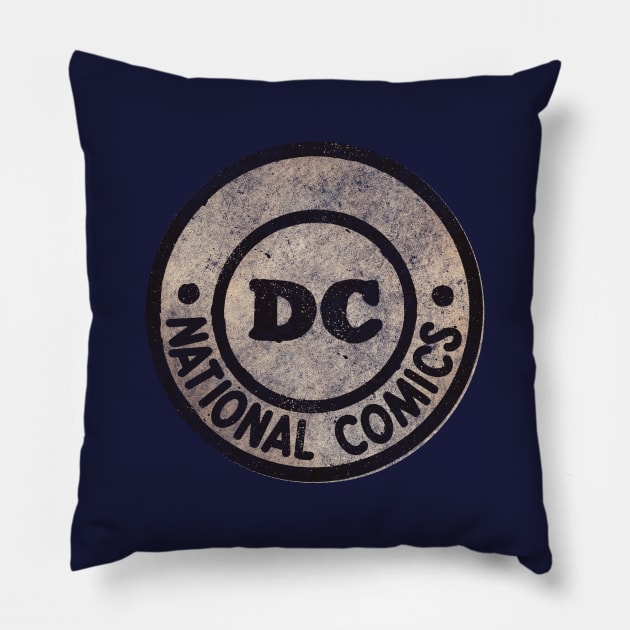 National Comics Pillow by ThirteenthFloor