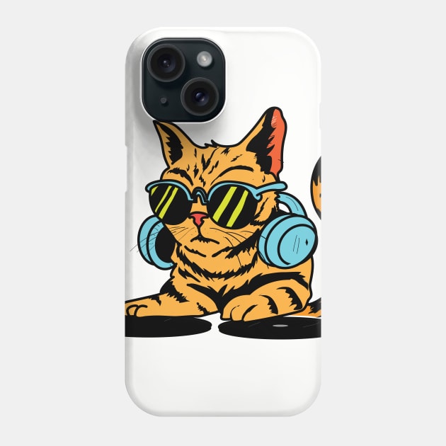 DJ Puss Phone Case by HankScorpio