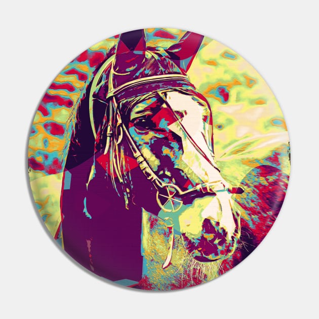 Horse Pin by SpottydoggCreatives