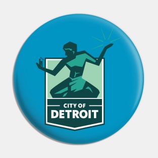 City of Detroit Pin