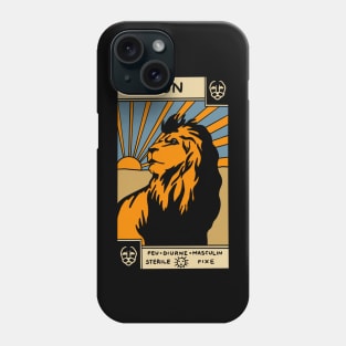 Leo Tarot Card - Muchery Vintage Tarot Deck Phone Case