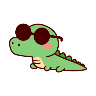 Cool Croc: Shades and Style T-Shirt