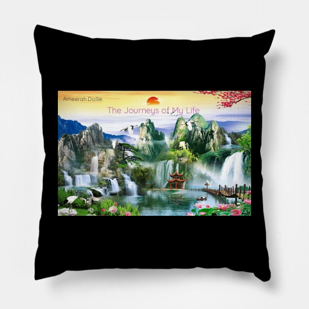 The Journeys of My Life Pillow by Moonlight's Designs