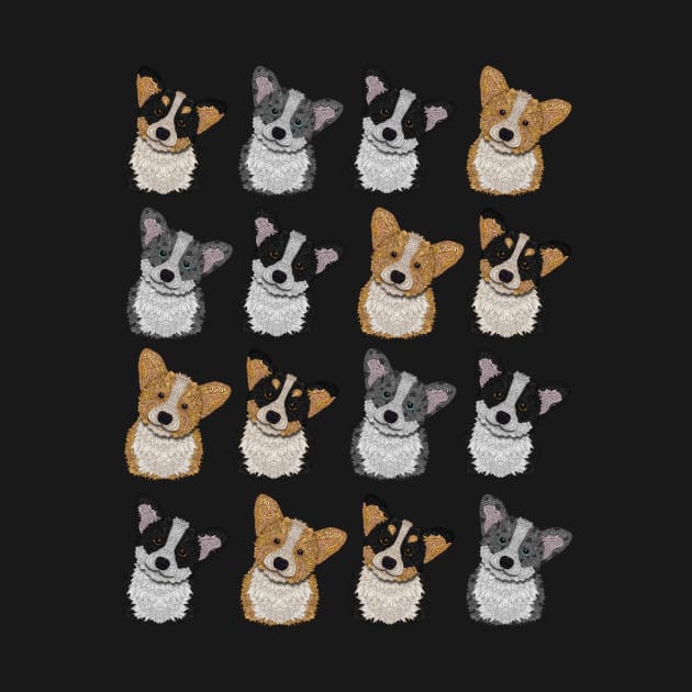 Welsh Corgi Puppies by ArtLovePassion