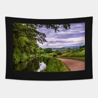 The Canal at Brecon Tapestry