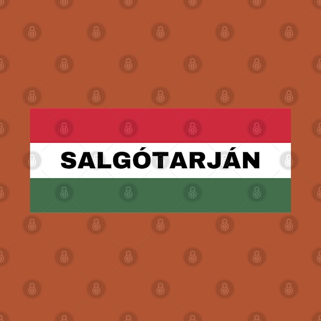 Salgótarján City in Hungarian Flag by aybe7elf