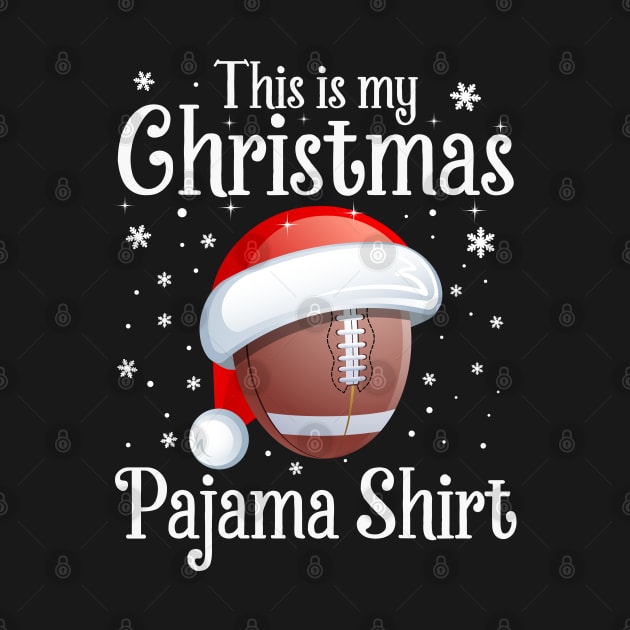 This Is My Christmas Rugby Pajama Shirt by DragonTees