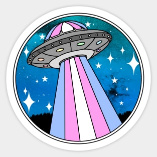 Transgender Alien Sticker for Sale by Lataly