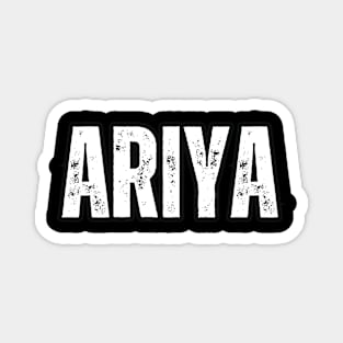 Ariya Name Gift Birthday Holiday Anniversary Magnet