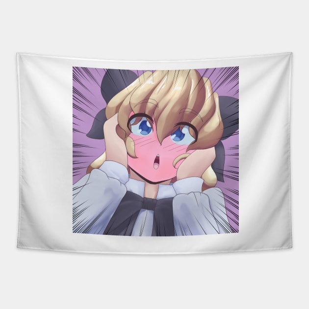 Lilly Shock Tapestry by Reqqles