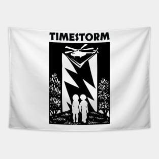 Timestorm White Tapestry