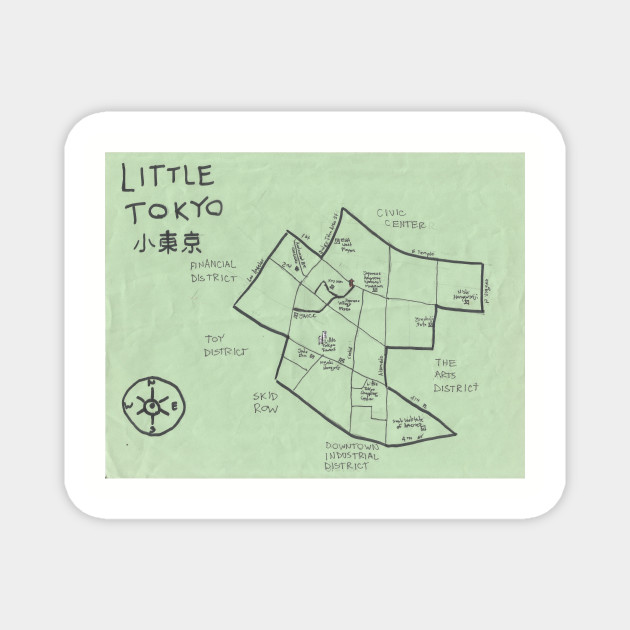 Little Tokyo Little Tokyo Magnet Teepublic