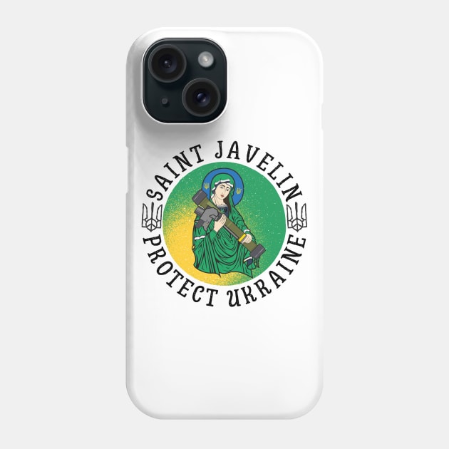 Saint Javelin Phone Case by Myartstor 