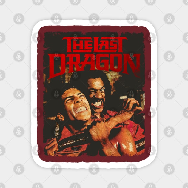 THE LAST DRAGON BERRY vs sho nuff Magnet by kimi.ink.ink