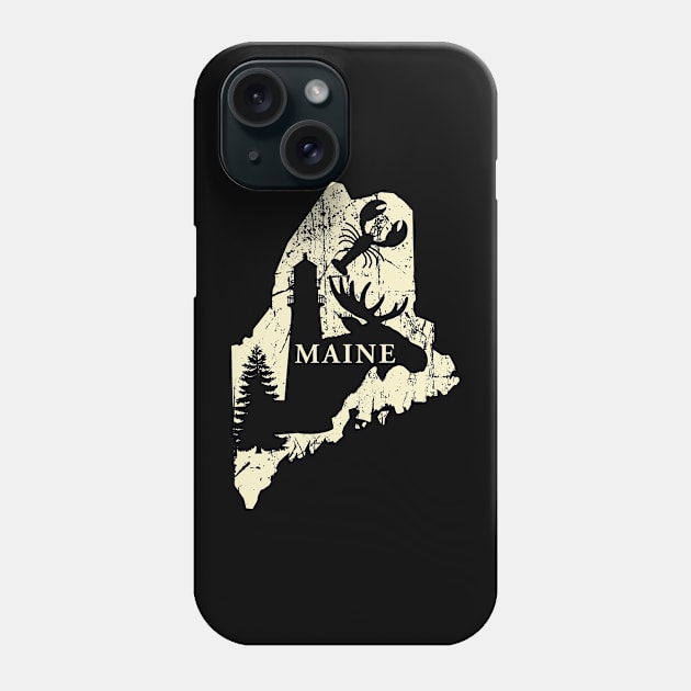 All Things Maine - Dark Tees Phone Case by andyjhunter