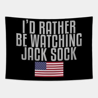 I'd rather be watching Jack Sock Tapestry