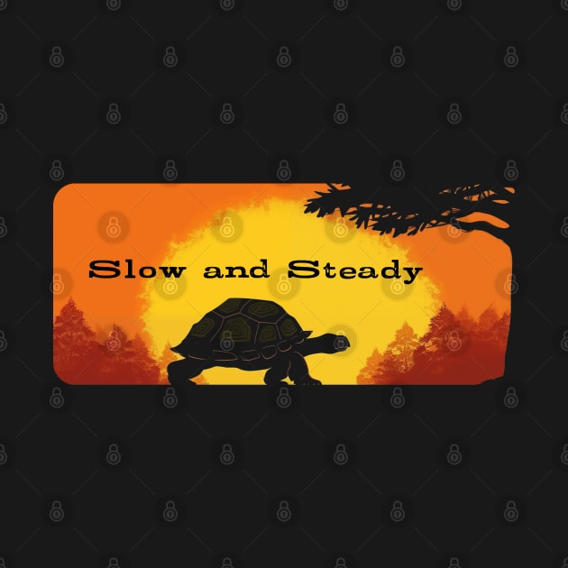 Slow and Steady Turtle by MythicLegendsDigital