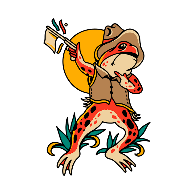 Cowboy Frog by TerpeneTom