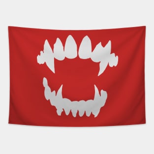 Halloween Vampier - Vampire teeth to bite Tapestry