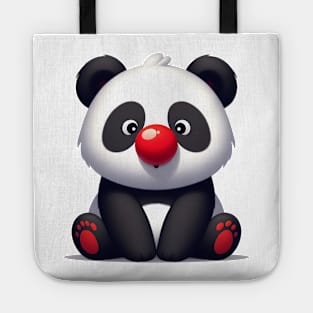 Red Panda Nose Funny Day 2024 Panda Nose Kids Girls Boys Tote