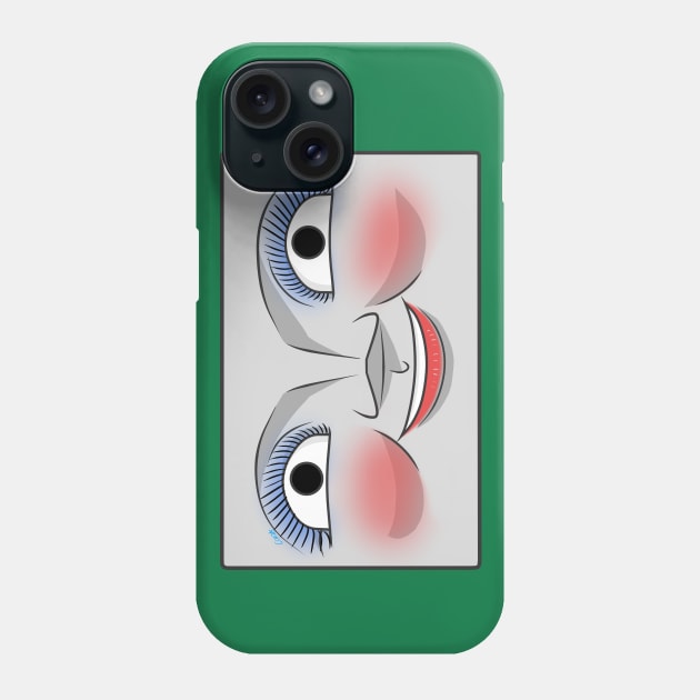 Daisy Happy Face Phone Case by corzamoon