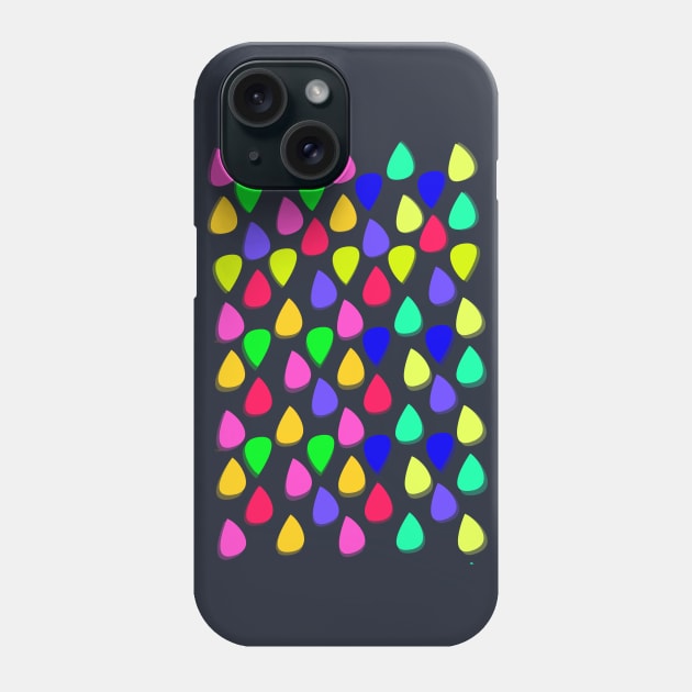 Brighter Raindrops Phone Case by jsdesignandillustrations