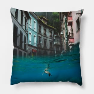 Water Town Pillow