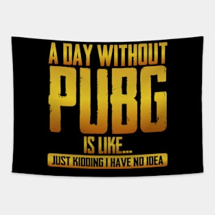 A Day Without Pubg Is like just Kidding I Have No Idea Tapestry