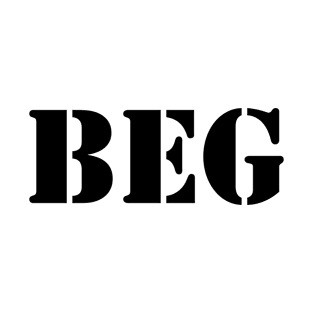 BEG - BDSM - Black T-Shirt