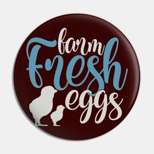 Farm Fresh Eggs Pin