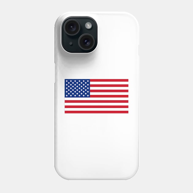 Flag of the United States of America Phone Case by somekindofguru