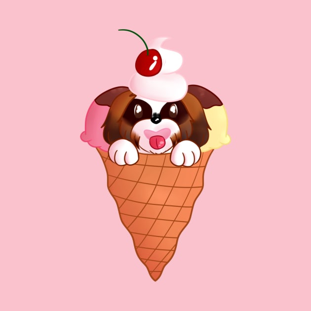 Shih Tzu Sundae by AwedAstra