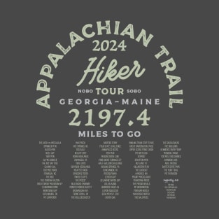 Appalachian Trail 2024 Tour Shirt T-Shirt