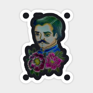 Traditional Tattoo Gentleman Flash Vintage Magnet