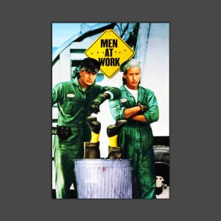 Men At Work Poster T-Shirt