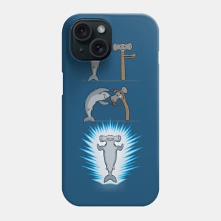 Fusion hammerhead shark Phone Case