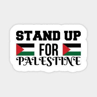 Stand Up for Palestine Magnet